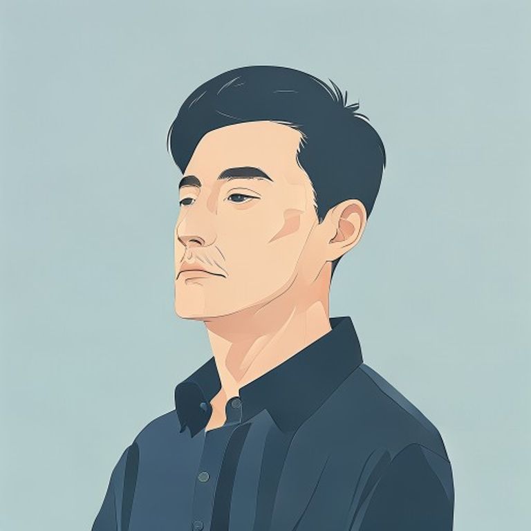 筆者涼のイラスト